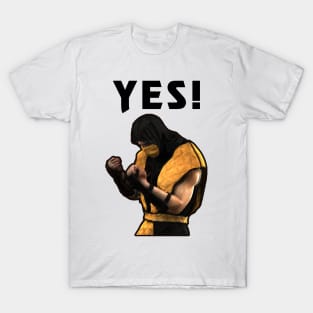 Scorpian says YES! T-Shirt